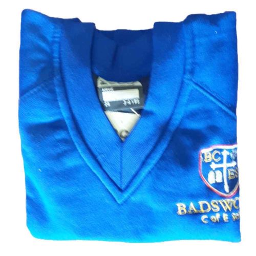 badsworth-blue-v-neck-sweatshirt